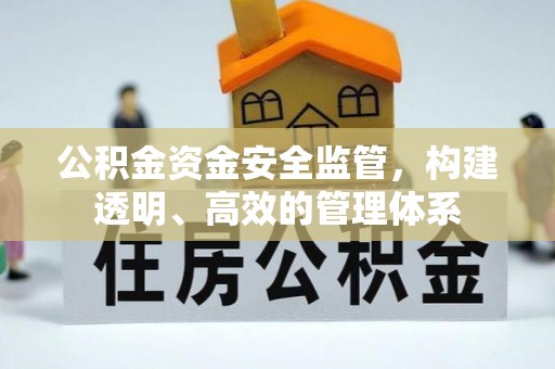 淮滨公积金资金安全监管，构建透明、高效的管理体系